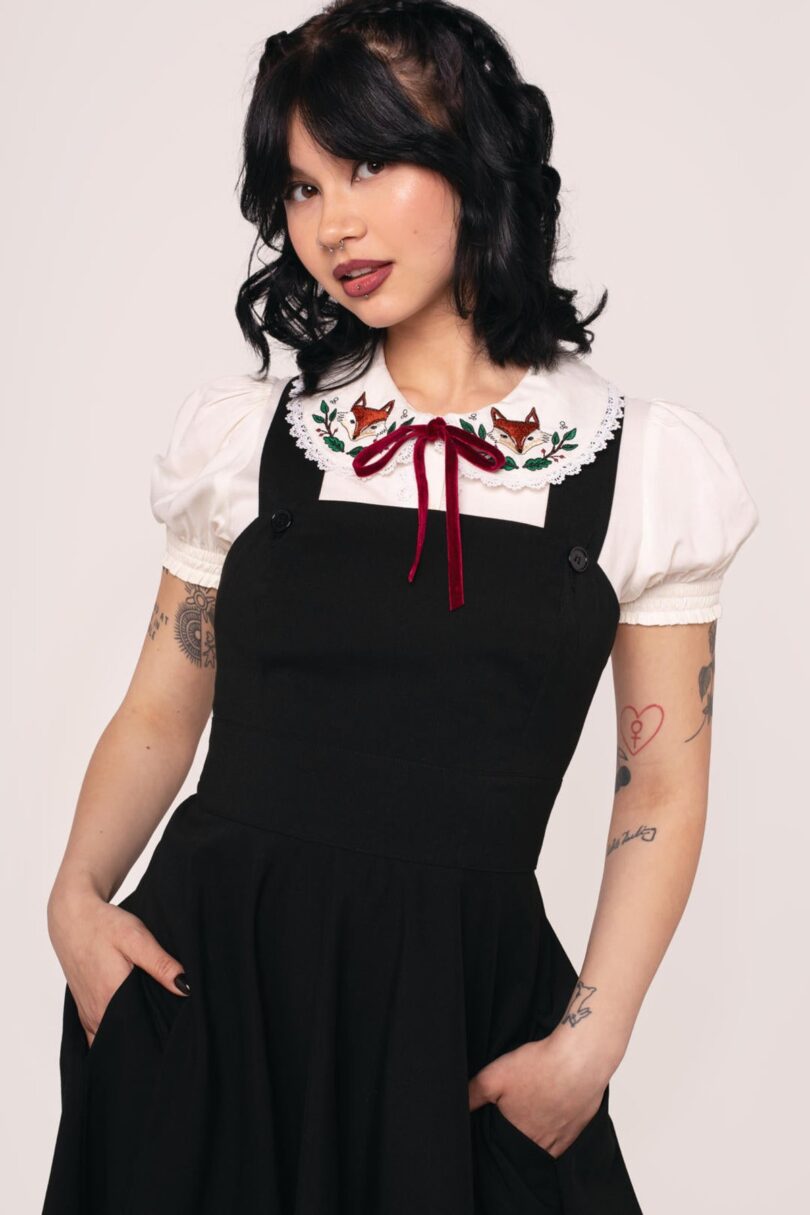 Patti Pinafore Dress  Shop now at Kitty Darling