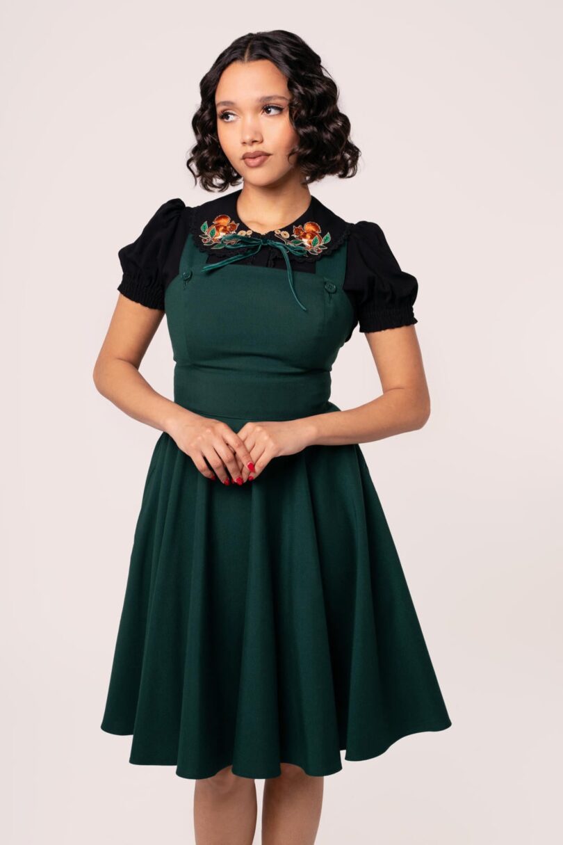 Patti Pinafore Dress  Shop now at Kitty Darling