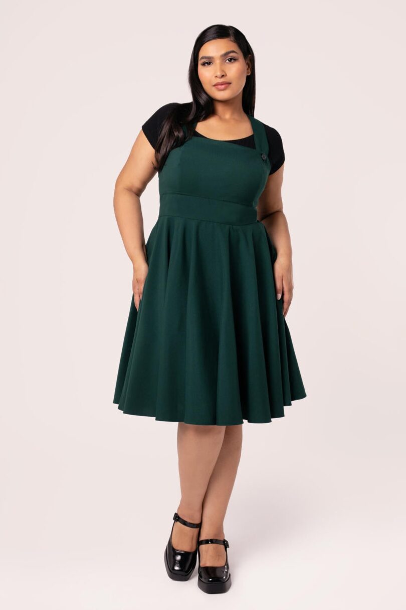 Patti Pinafore Dress  Shop now at Kitty Darling