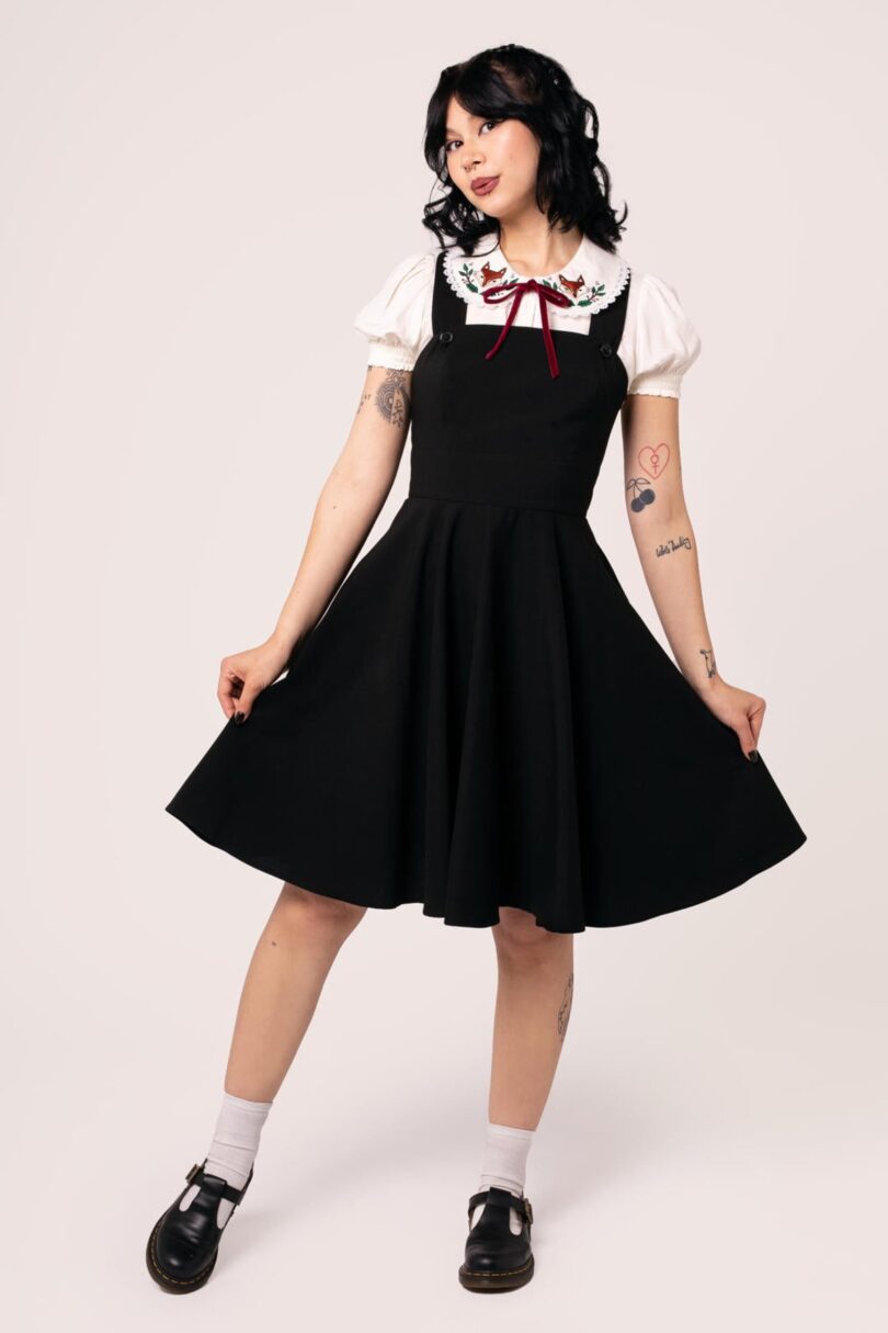 Patti Pinafore Dress  Shop now at Kitty Darling