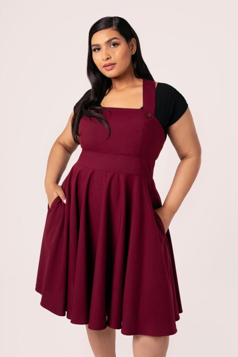 Patti Pinafore Dress  Shop now at Kitty Darling
