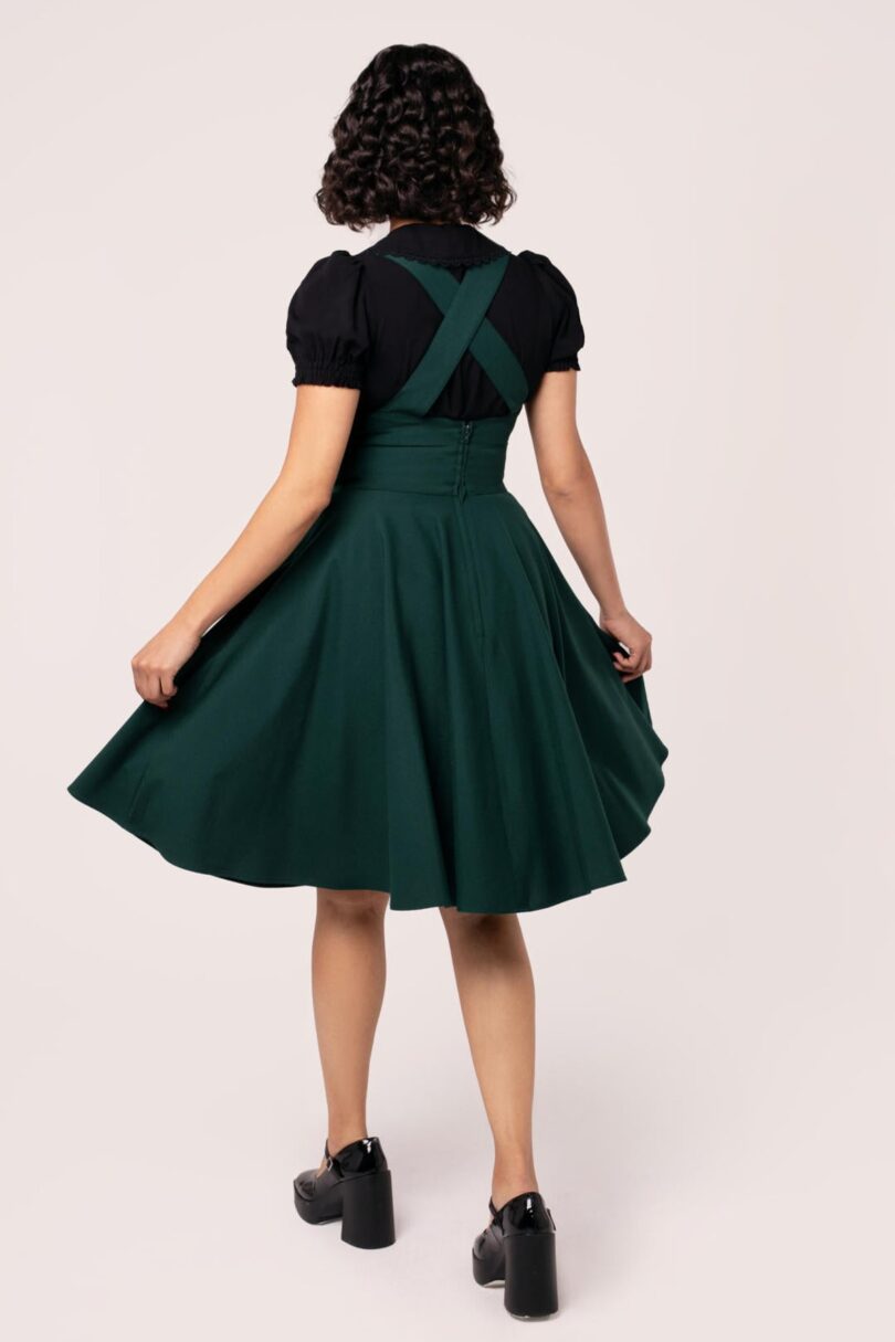 Patti Pinafore Dress  Shop now at Kitty Darling
