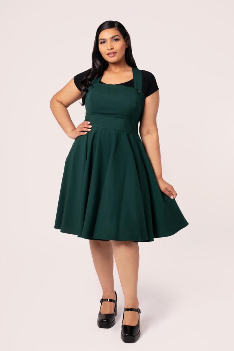 Patti Pinafore Dress  Shop now at Kitty Darling