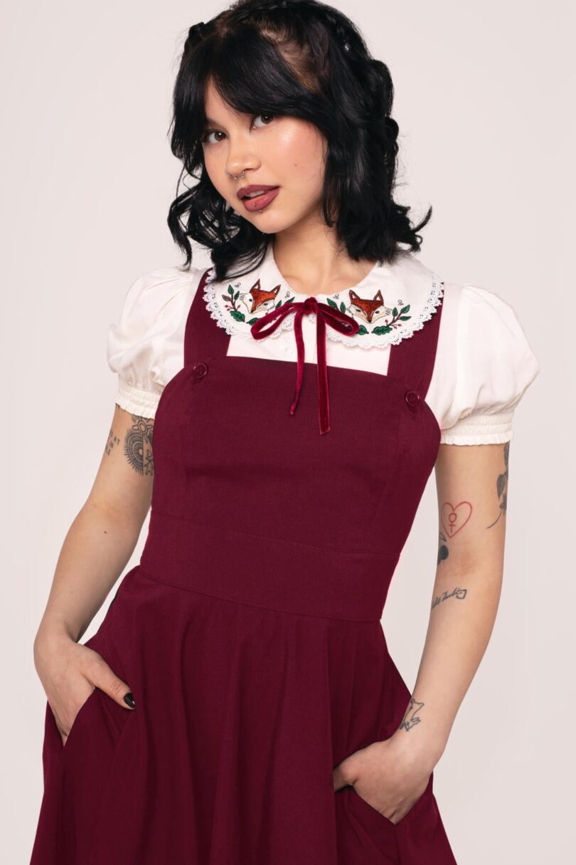 Patti Pinafore Dress  Shop now at Kitty Darling