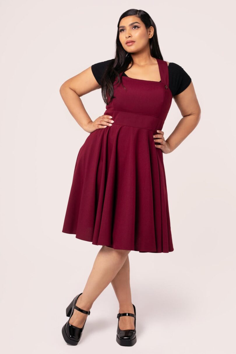 Patti Pinafore Dress  Shop now at Kitty Darling