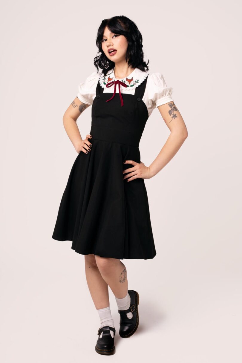 Patti Pinafore Dress  Shop now at Kitty Darling