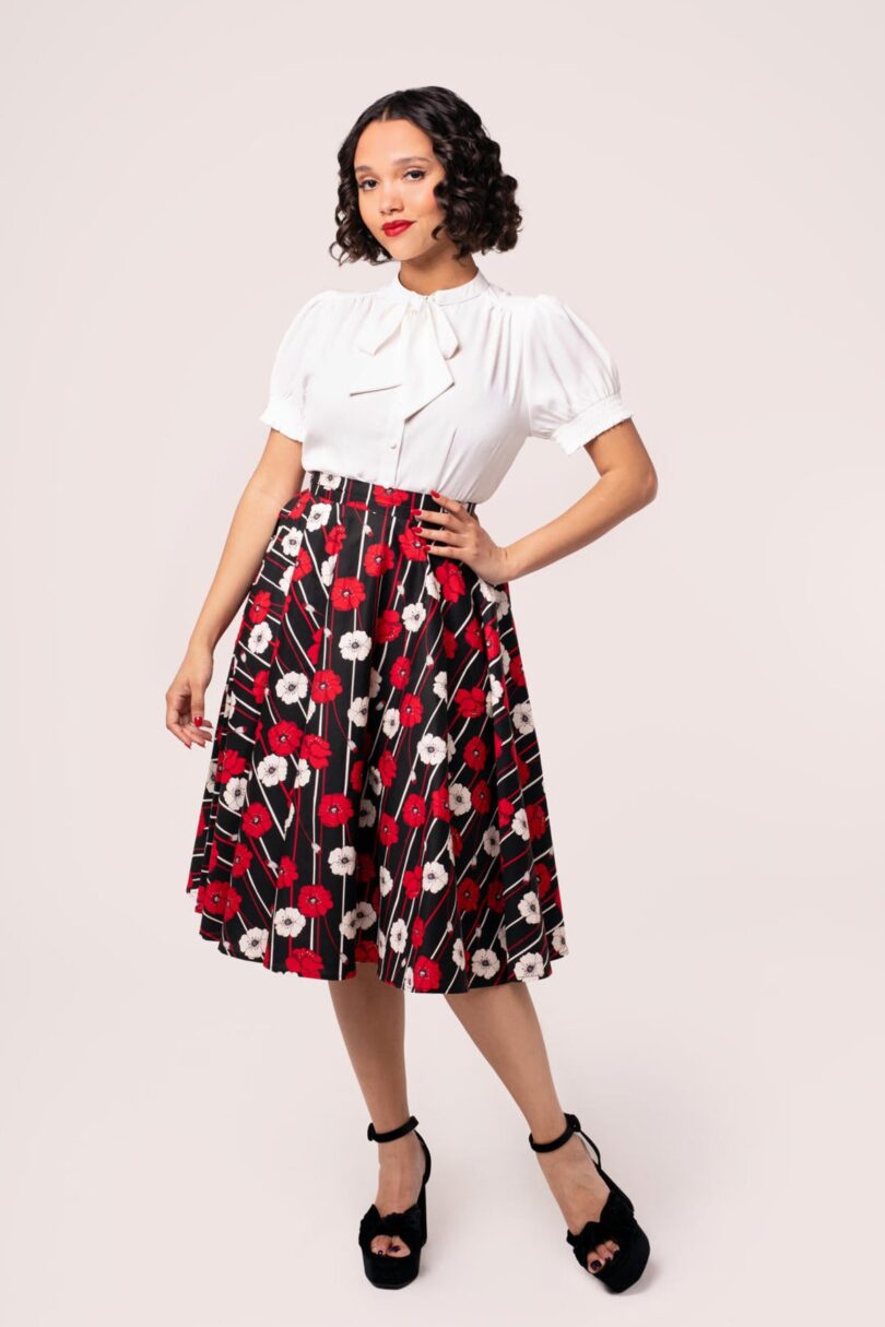 Poppy Skirt  Shop now at Kitty Darling