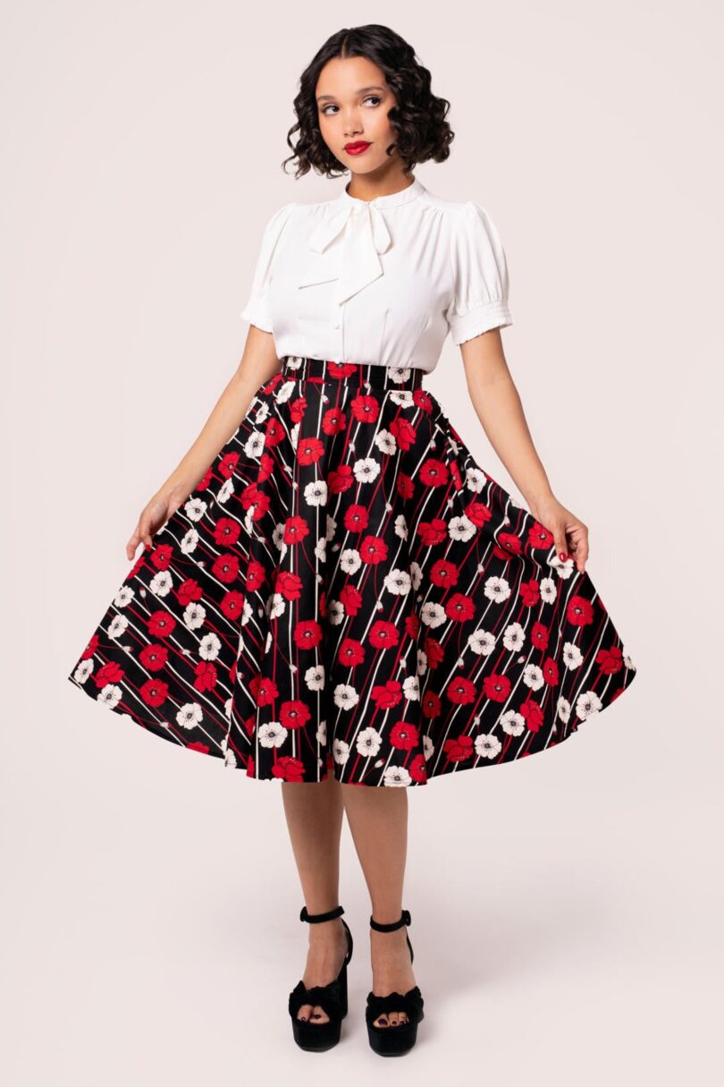 Poppy Skirt  Shop now at Kitty Darling