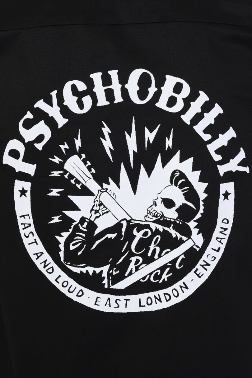 Psychobilly Bowling Shirt  Shop now at Kitty Darling