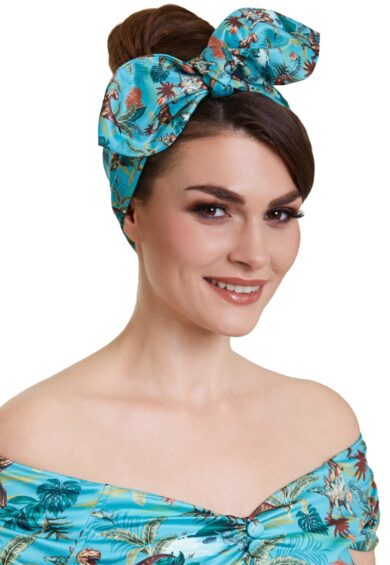 Quirky Headband in Dinosaur Print – Headbands | Kitty Darling