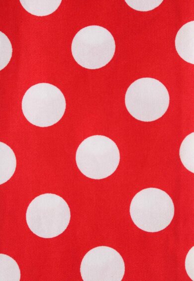 Quirky Headband in Red & White Polka Dot Print – Headbands | Kitty Darling