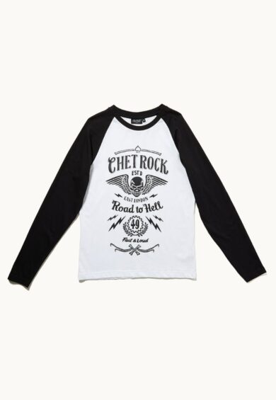 Road To Hell Raglan Sleeve T-Shirt – T-Shirt | Kitty Darling