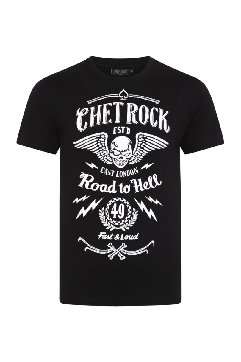 Road To Hell Short Sleeve T-Shirt  Shop now at Kitty Darling