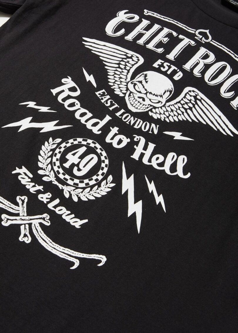 Road To Hell Short Sleeve T-Shirt  Shop now at Kitty Darling