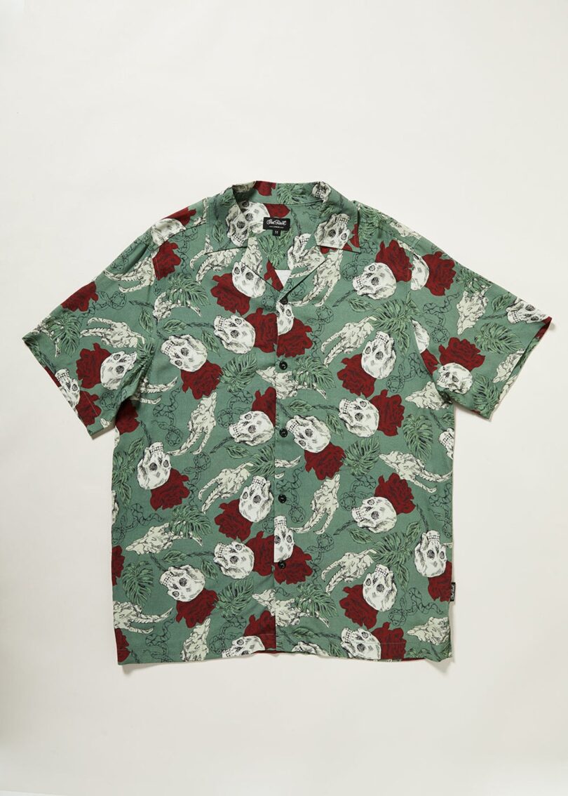 Skulls And Roses Shirt  Shop now at Kitty Darling