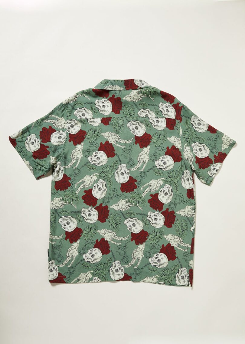 Skulls And Roses Shirt  Shop now at Kitty Darling