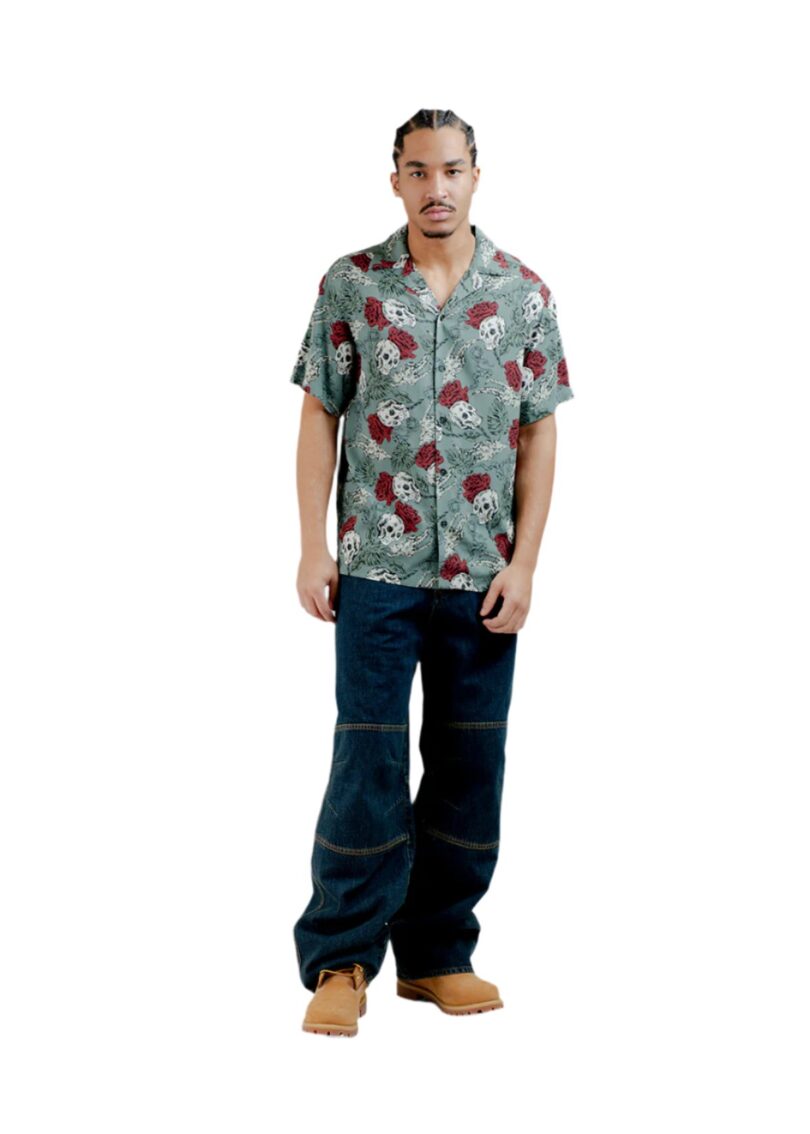 Skulls And Roses Shirt  Shop now at Kitty Darling