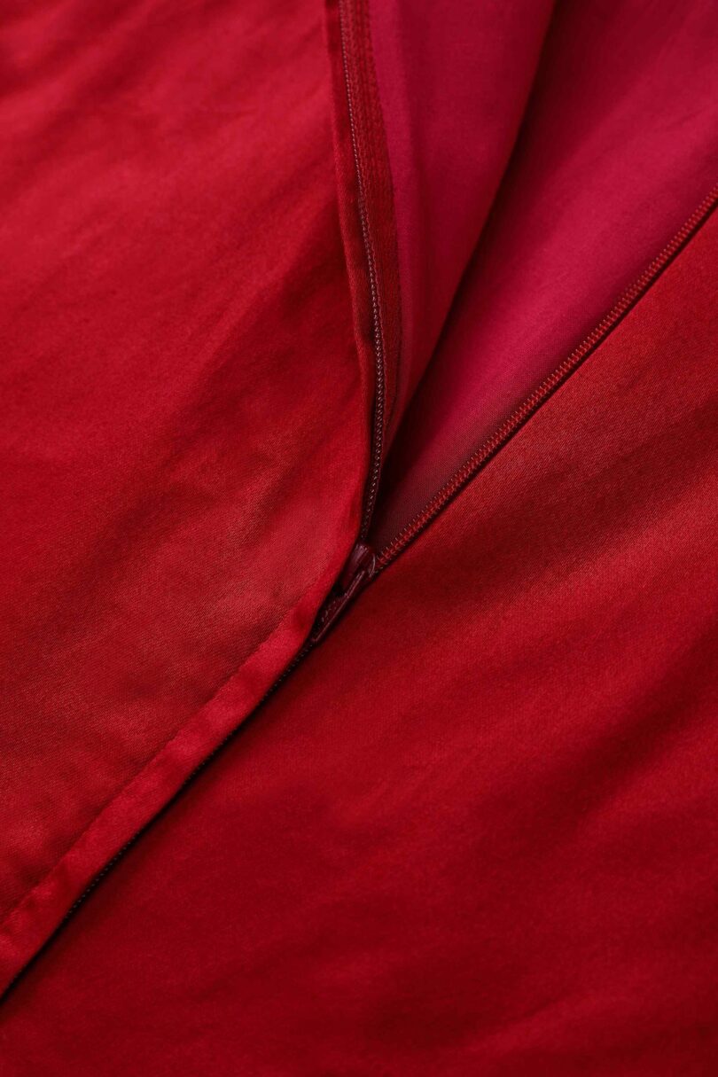 Susan Plain Red One-Shoulder Vintage Dress  Shop now at Kitty Darling