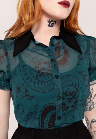 Venom Blouse – Shirts and Blouses | Kitty Darling