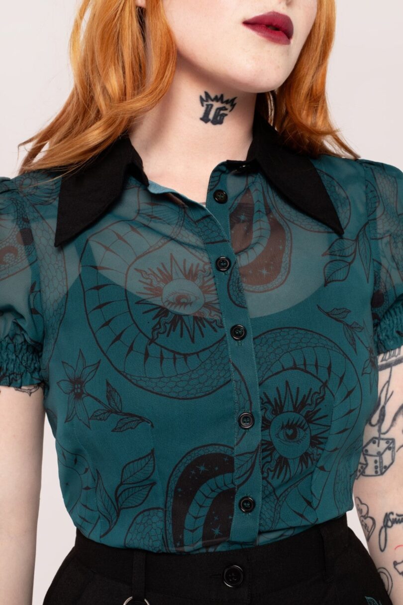 Venom Blouse  Shop now at Kitty Darling