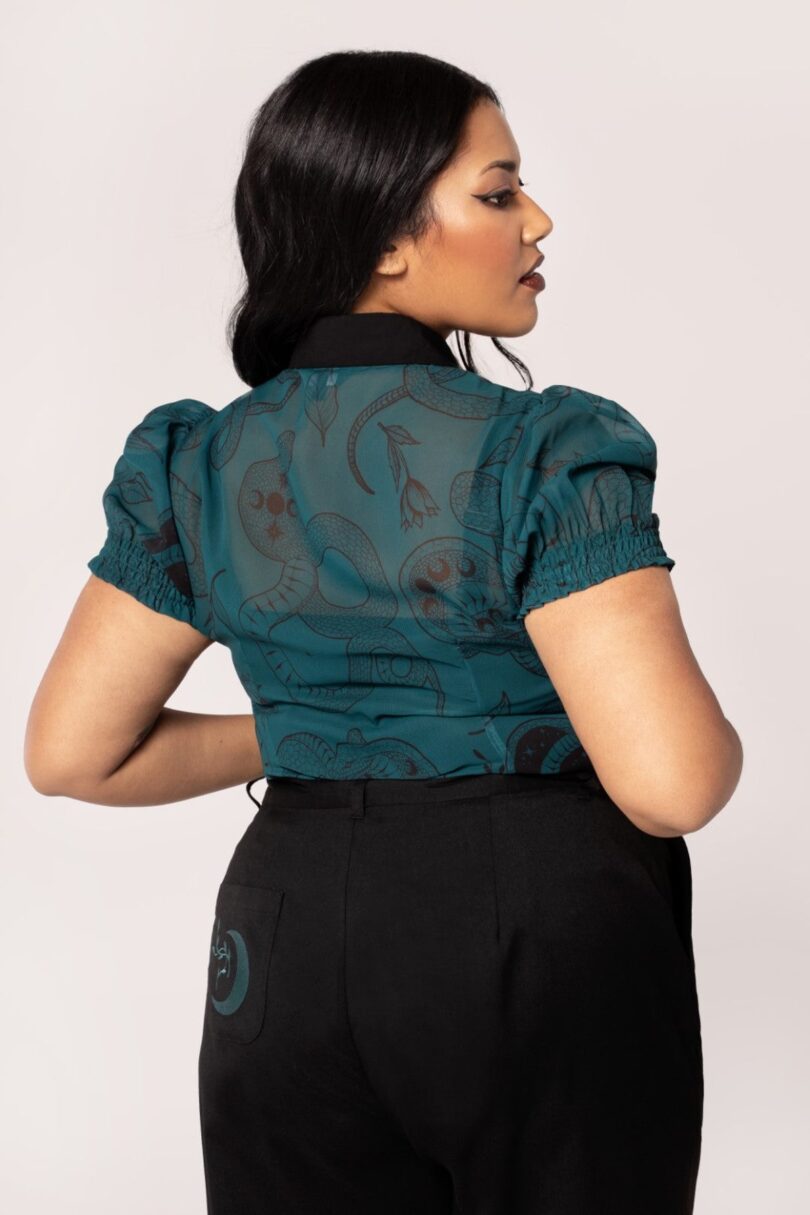 Venom Blouse  Shop now at Kitty Darling