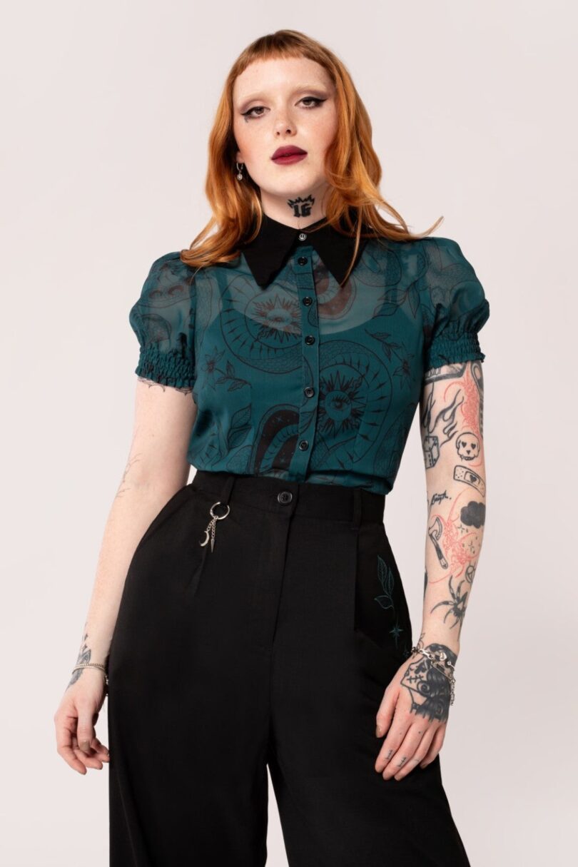 Venom Blouse  Shop now at Kitty Darling