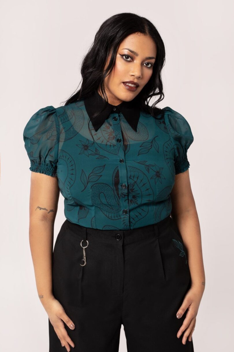 Venom Blouse  Shop now at Kitty Darling