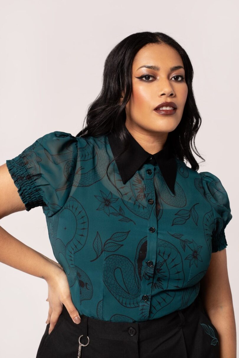 Venom Blouse  Shop now at Kitty Darling