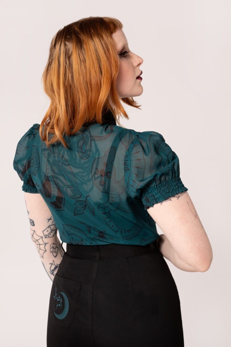 Venom Blouse  Shop now at Kitty Darling