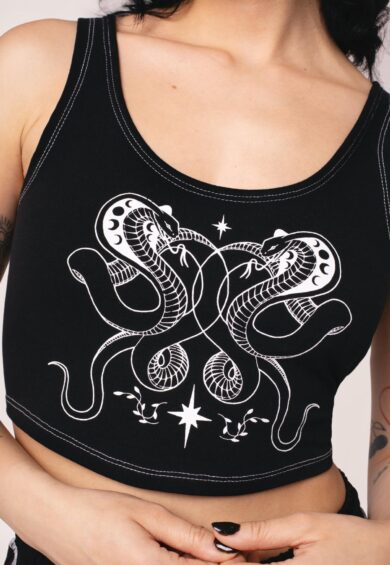Venom Crop Top – Tops | Kitty Darling