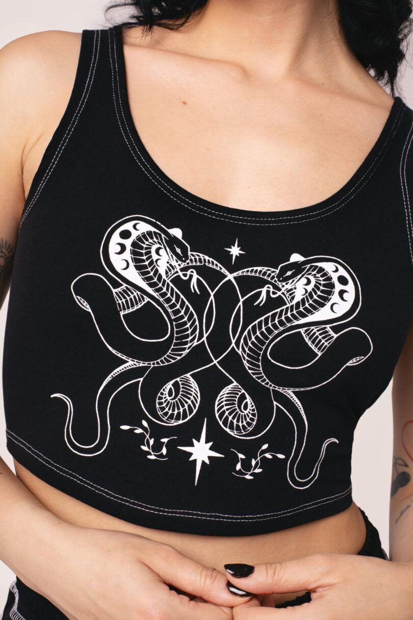 Venom Crop Top  Shop now at Kitty Darling