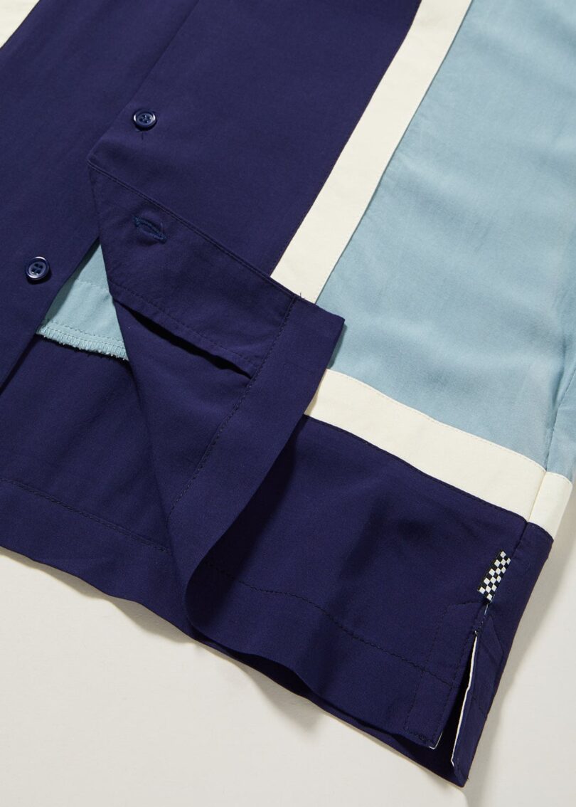 Walter Contrast Panel Bowling shirt  Shop now at Kitty Darling