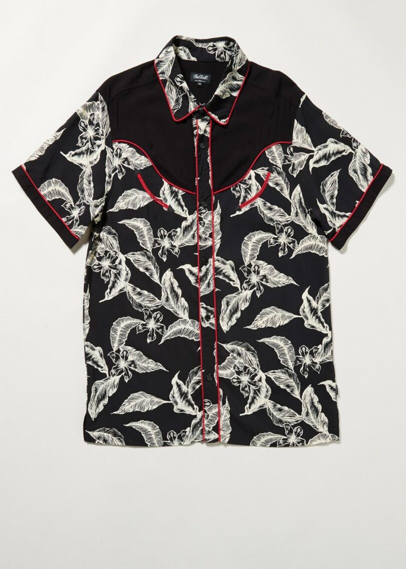 Western Leafed Shirt  Shop now at Kitty Darling