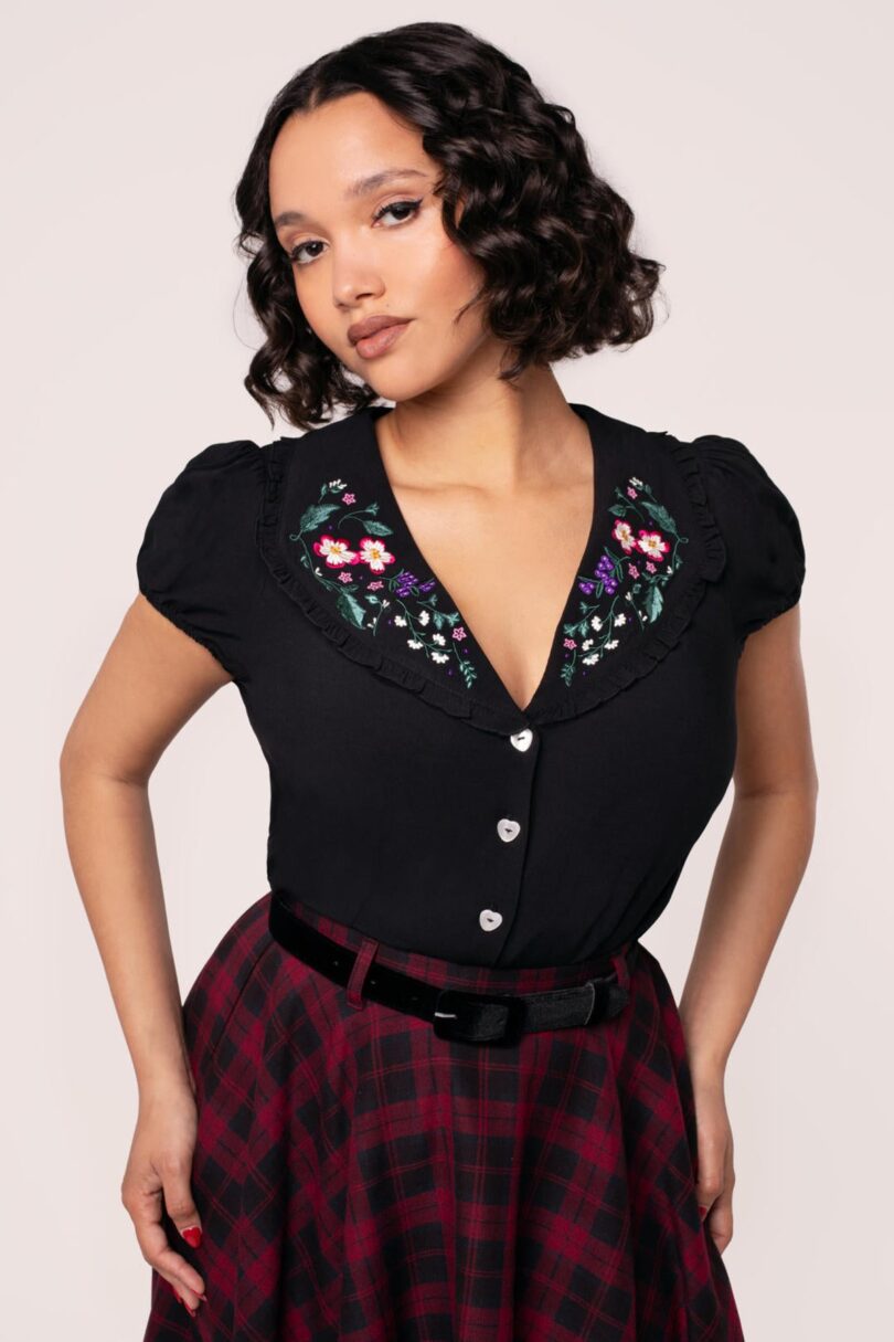 Winnie Blouse  Shop now at Kitty Darling