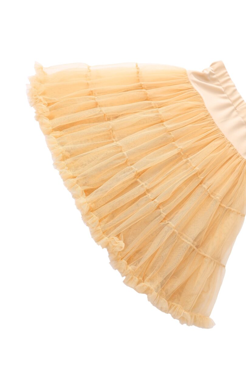 Fluffy Champagne Petticoat  Shop now at Kitty Darling