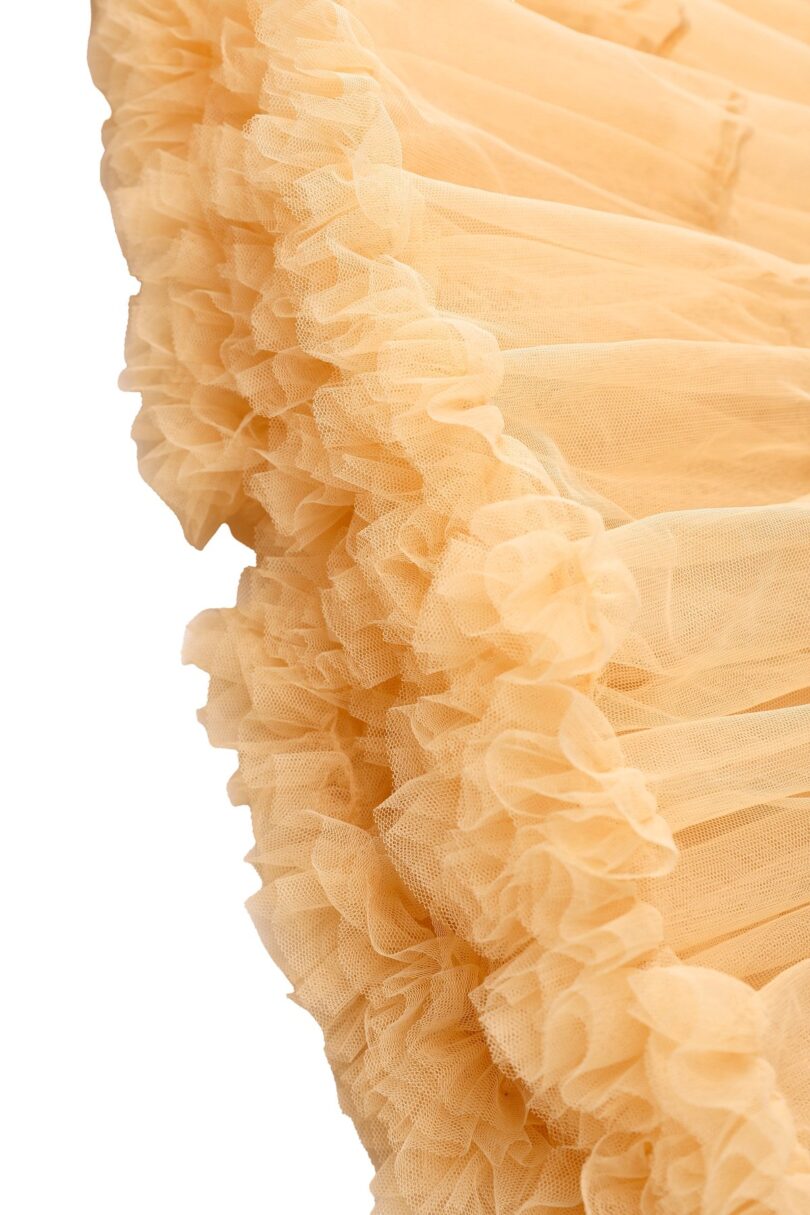 Fluffy Champagne Petticoat  Shop now at Kitty Darling