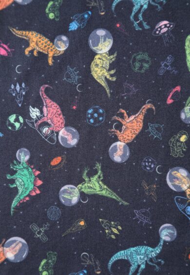 Charlotte Navy Astronaut Dinosaur Print Jumpsuit – Jumpsuits & Playsuits | Kitty Darling