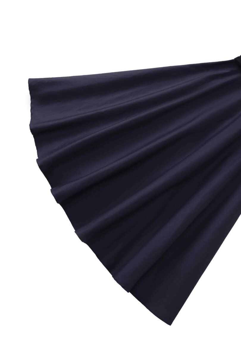 Susan Navy One-Shoulder Vintage Dress  Shop now at Kitty Darling