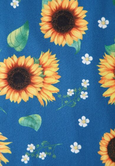 Esther Blue Sunflower Jumpsuit – Jumpsuits & Playsuits | Kitty Darling