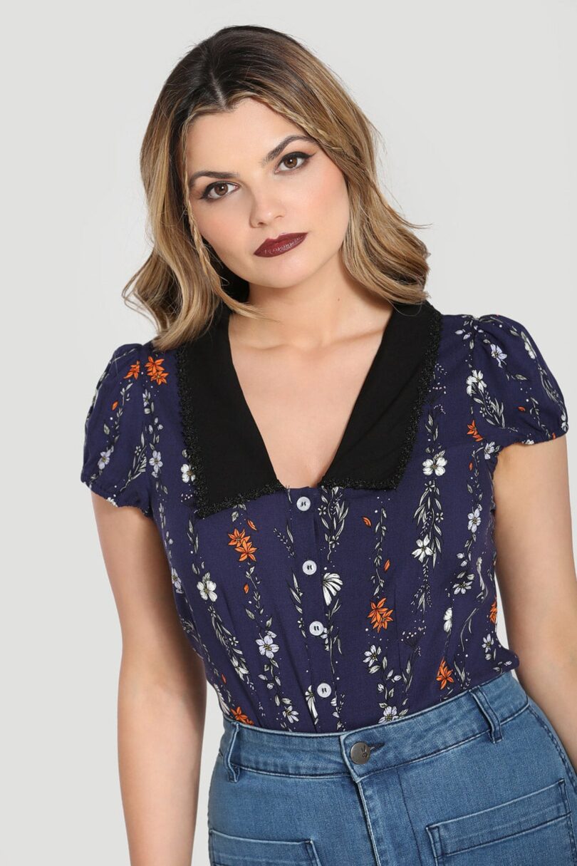 Asta Blouse  Shop now at Kitty Darling
