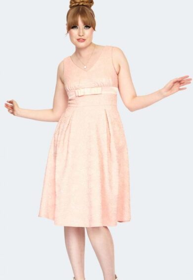 Curve Floral Lace Flare Dress – Dresses | Kitty Darling