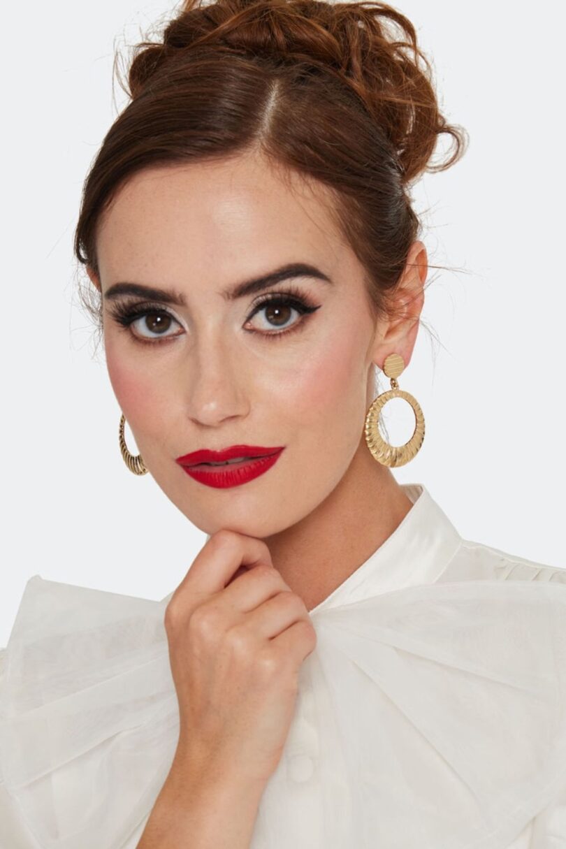 50s Round Earrings  Shop now at Kitty Darling