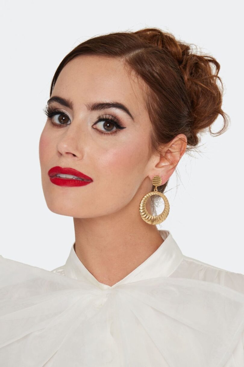 50s Round Earrings  Shop now at Kitty Darling