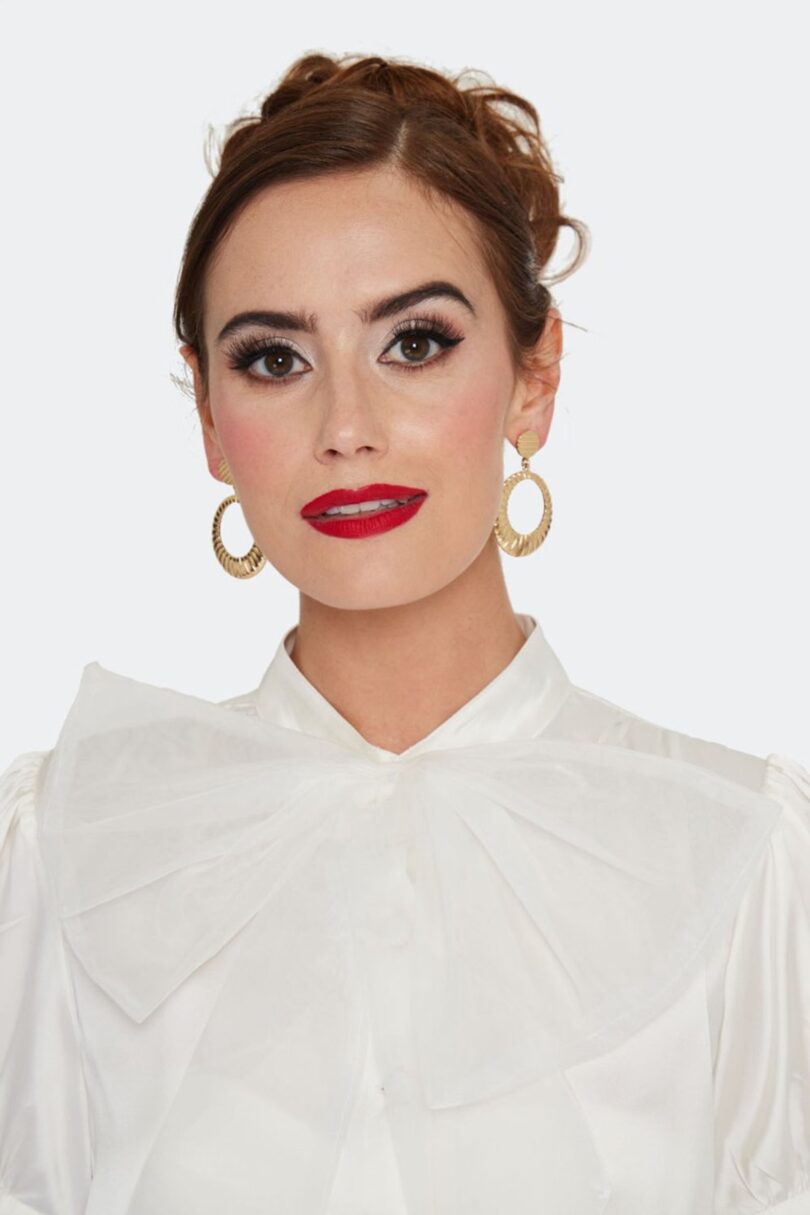 50s Round Earrings  Shop now at Kitty Darling