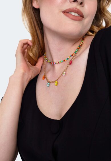 60s Style Flower Necklace – Jewellery | Kitty Darling