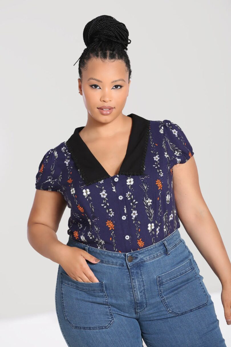 Asta Blouse  Shop now at Kitty Darling