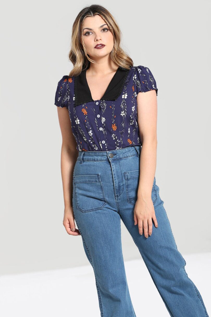 Asta Blouse  Shop now at Kitty Darling