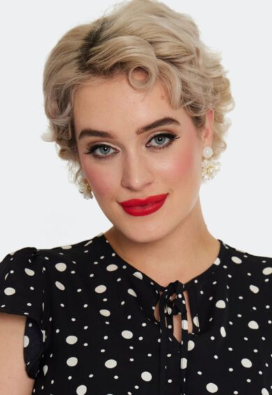 Beaded Flower Drop Earrings – Jewellery | Kitty Darling