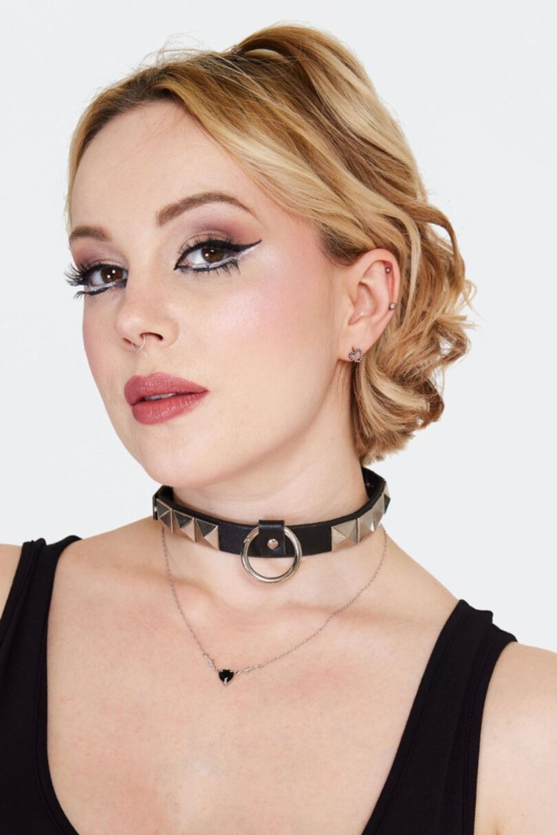Beaded Heart Stud Earrings  Shop now at Kitty Darling