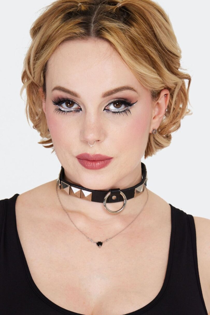 Beaded Heart Stud Earrings  Shop now at Kitty Darling